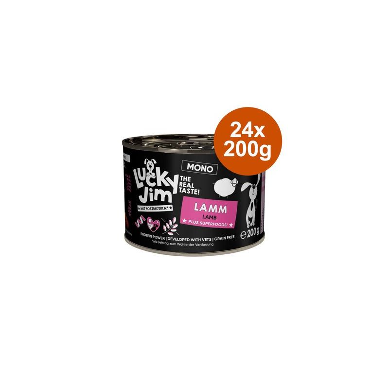 Lucky Jim MINI Mono 24 x 200 g voordeelverpakking