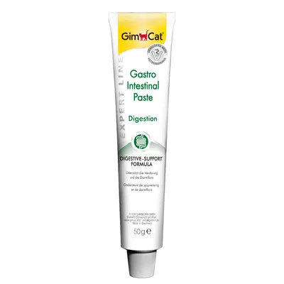 GimCat Gastro Intestinal Paste, Expert Line, поддержка пищеварения, Digestive-Support Formula, 50 г. Поддерживает пищеварение и микрофлору кишечника. Made in Germany.