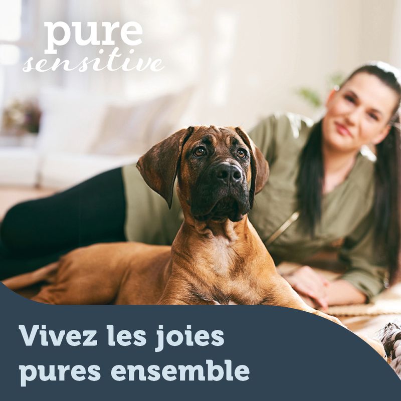 mera pure sensitive Junior dinde, riz pour chien