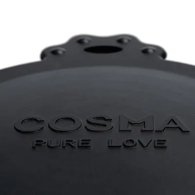 COSMA Pure Love. Markenname auf schwarzem Produktdeckel sichtbar.