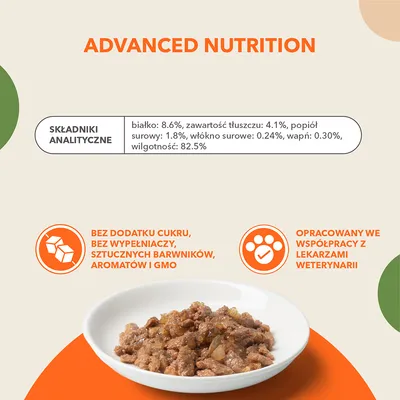 IAMS Advanced Nutrition Senior 7+ Land Collection w galarecie