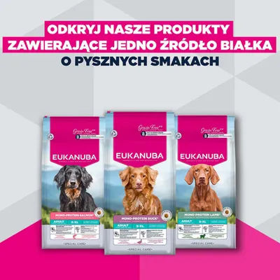 Eukanuba Special Care Mono-Protein Adult, jagnięcina Eukanuba Special Care Mono-Protein Adult, jagnięcina