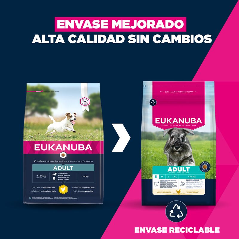 Eukanuba Premium Nutrition Adult Small Breed pollo