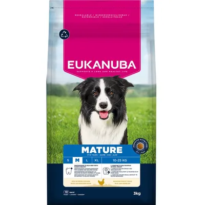 Eukanuba Premium Nutrition Mature Medium Breed csirke