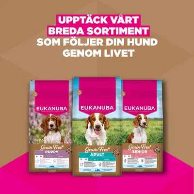 Eukanuba Grain Free Puppy Small & Medium Breed Sea Fish