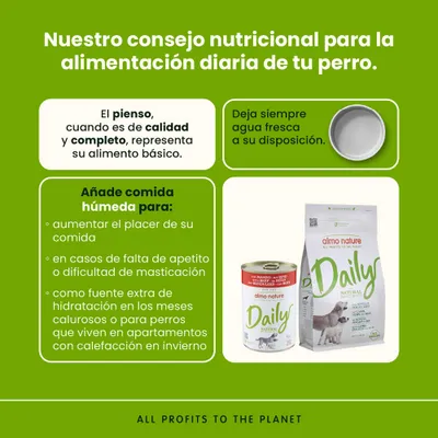 Almo Nature Daily 6 x 400 g - Buey Almo Nature Daily 6 x 400 g - Buey
