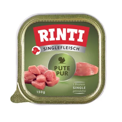 RINTI  Singlefleisch 10 x 150 g comida húmeda para perros
