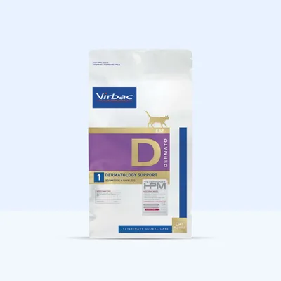 Virbac Veterinary HPM Cat Dermato D1 - 3 kg Virbac Veterinary HPM Cat Dermato D1 - 3 kg