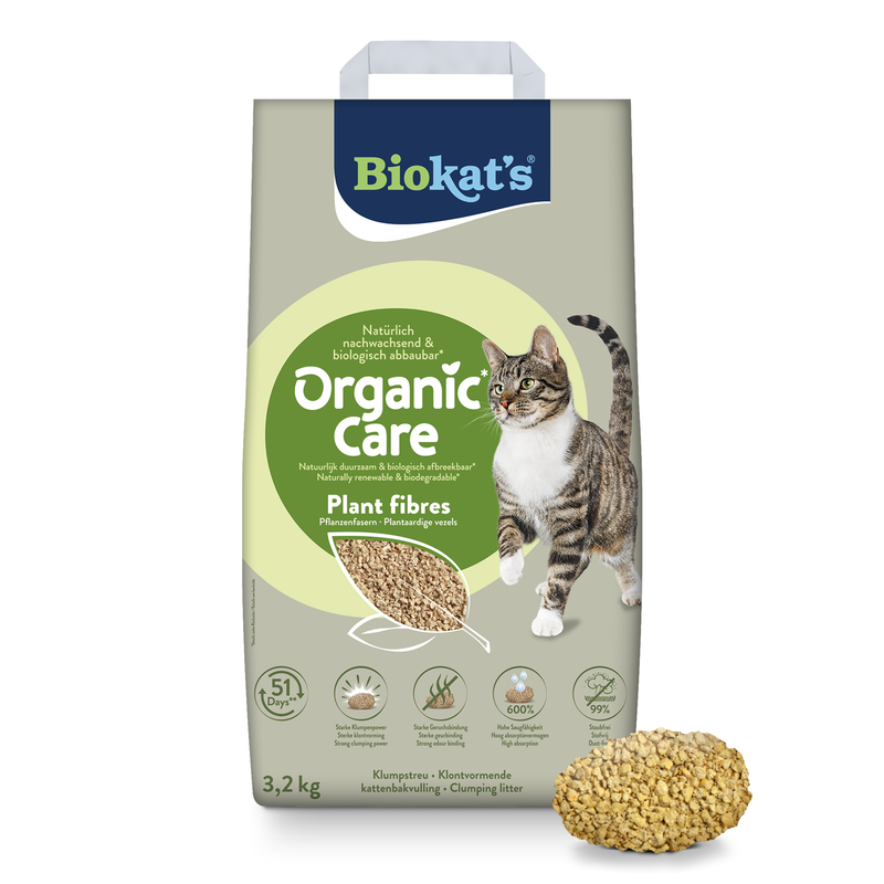 Biokat's Organic Care fibras vegetais