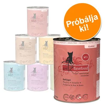 catz finefood próbacsomag 6 x 400 g