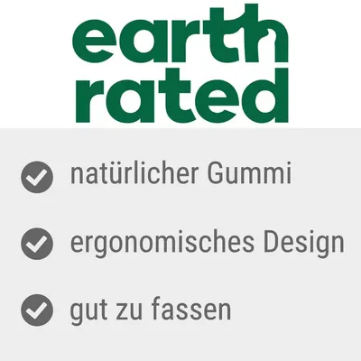 Earth Rated. Натуральная резина, эргономичный дизайн, удобно держать.