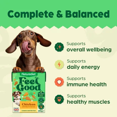 Naturediet Feel Good Adult - Chicken - 18 x 390g Naturediet Feel Good Adult - Chicken - 18 x 390g