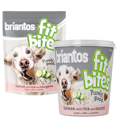 Briantos "FitBites" - losos s rižom i tikvicama