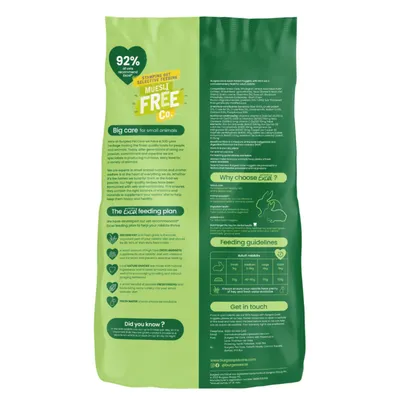 Burgess Excel Adult Rabbit Nuggets with Mint - 1.5kg Burgess Excel Adult Rabbit Nuggets with Mint - 1.5kg