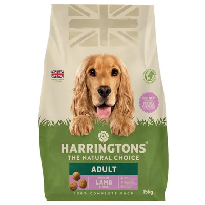 Harringtons Complete Adult Dog - Rich in Lamb & Rice - 15kg