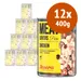 Josera Meatlovers Pure 12 x 400 g Alimento umido per cani