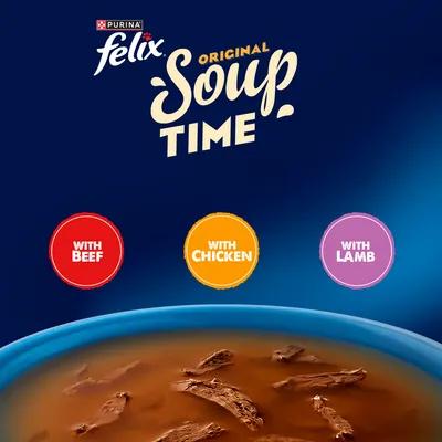 Felix Soup Time 6 x 48g - Farm Selection