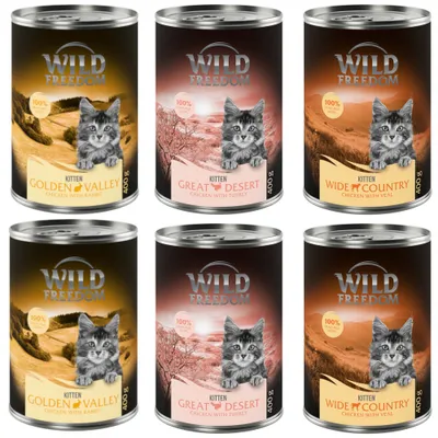 Wild Freedom Kitten 6 x 400 g Wild Freedom Kitten 6 x 400 g