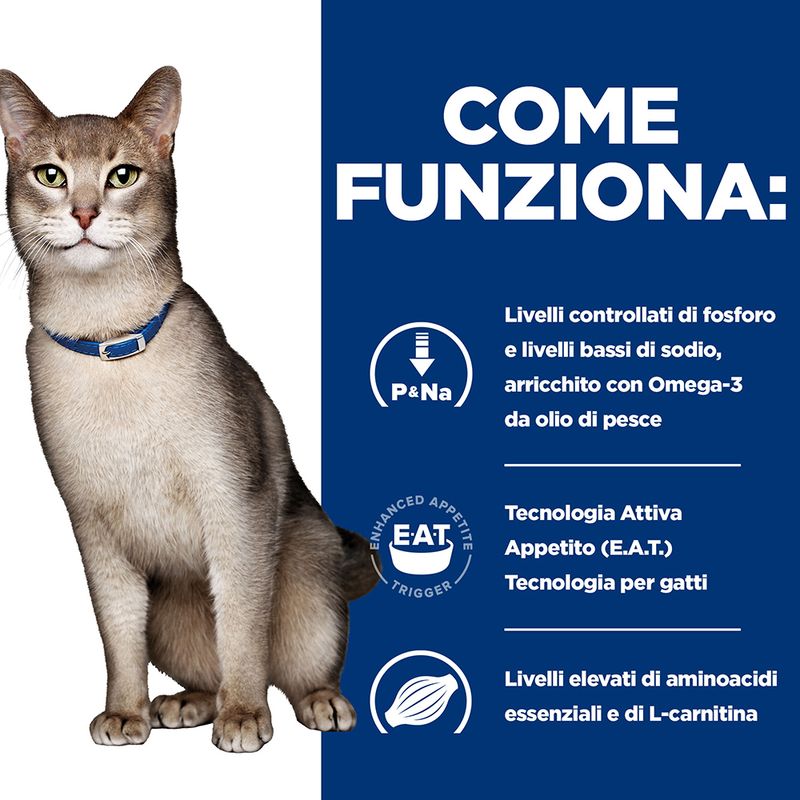 Hill's Prescription Diet k/d Kidney Care con Tonno secco per gatti