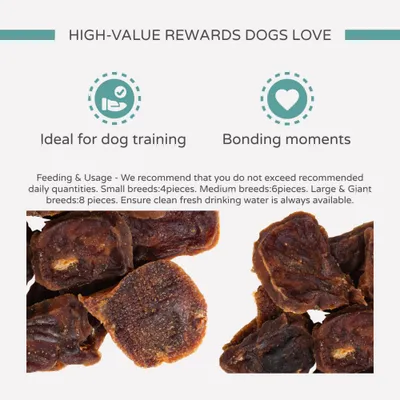 thrive ProReward Duck Dog Treats - dog snacks - 60g thrive ProReward Duck Dog Treats - dog snacks - 60g
