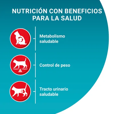 NUTRICIÓN CON BENEFICIOS PARA LA SALUD: Metabolismo saludable, Control de peso, Tracto urinario saludable