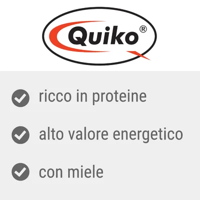 Quiko, ricco in proteine, alto valore energetico, con miele