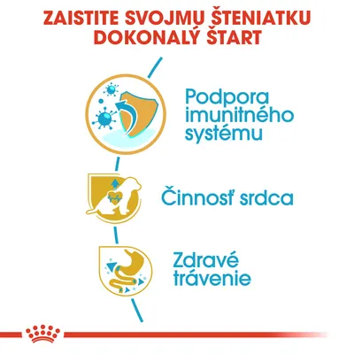 Zaistite svojmu šteniatku dokonalý štart. Podpora imunitného systému, činnosť srdca, zdravé trávenie.