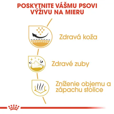 POSKYTNITE VÁŠMU PSOVI VÝŽIVU NA MIERU. Zdravá koža, zdravé zuby, zníženie objemu a zápachu stolice.