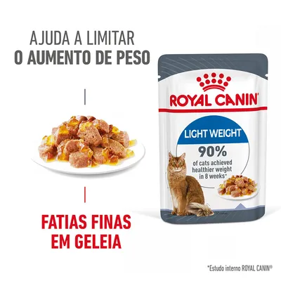 Royal Canin Light Weight Care em gelatina