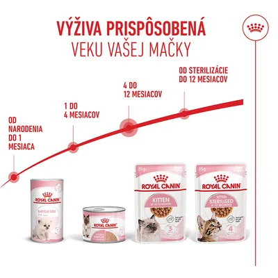 Royal Canin Kitten v omáčke