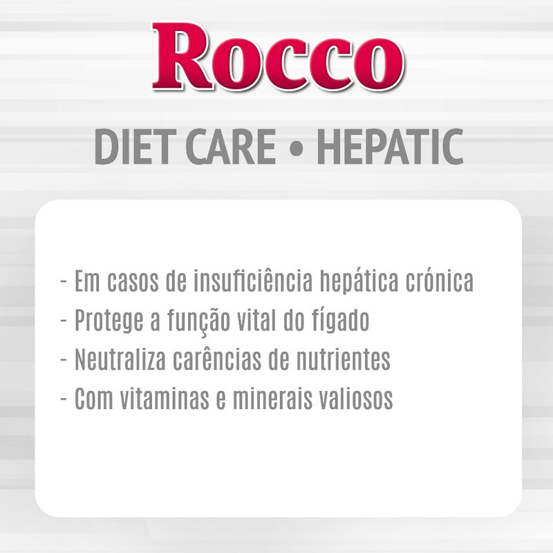 Rocco Diet Care Hepatic Frango, flocos de aveia e requeijão 400 g