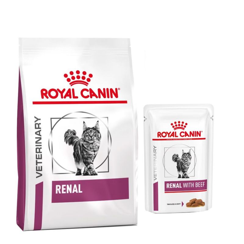 Pack nutrición mixta: pienso + sobres Royal Canin Veterinary