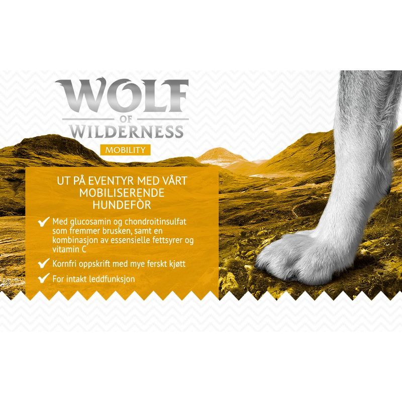 Wolf of Wilderness "Explore The Endless Terrain" - Mobility