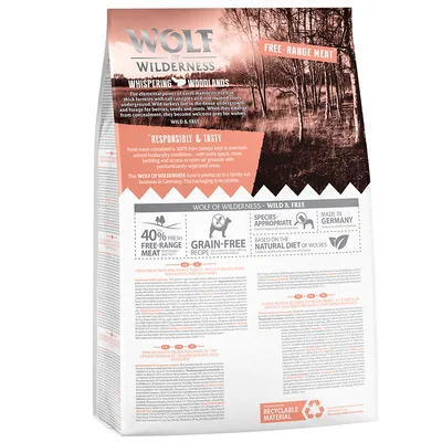 2 x 12 kg Wolf of Wilderness "Elements" økonomipakke