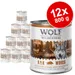 Výhodné balenie Wolf of Wilderness Adult 12 x 800 g