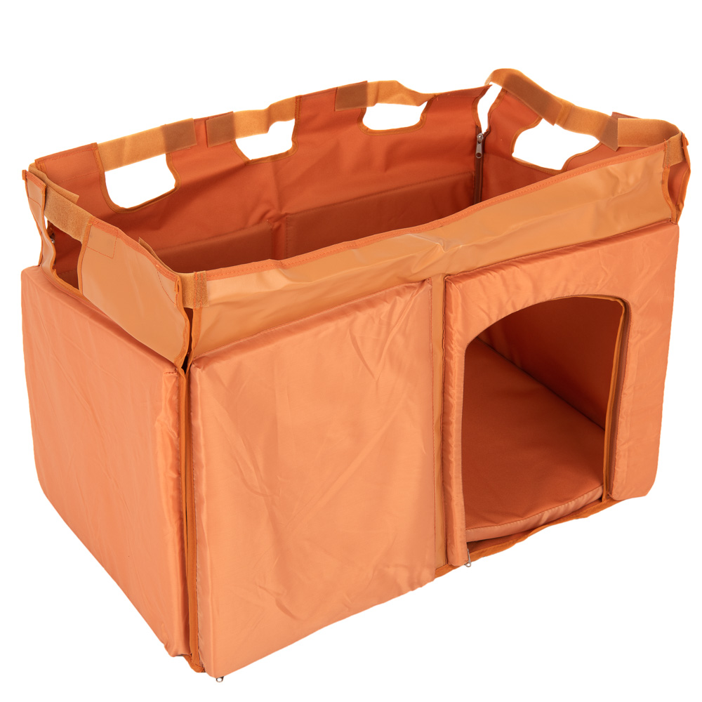 Fotografie produktu: Trixie Natura Classic bouda pro psy s rovnou střechou - izolace pro vel. L: Š 105 x H 63 x V 66 cm