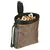 L 10 x H 14 cm (marron - beige)