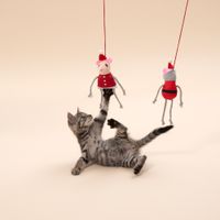 Cartón Juguetes Para Gatos Caseros Ratones Ratones Para Gatos De