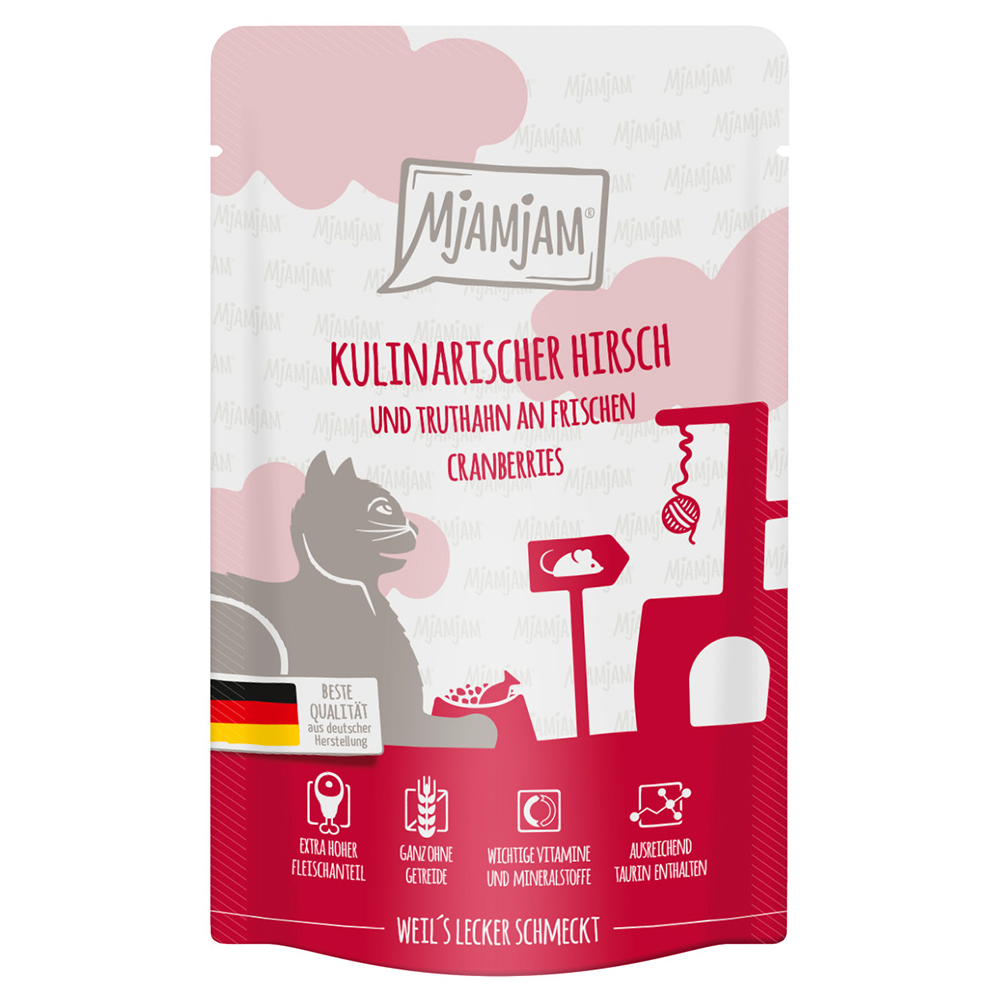 Fotografie produktu: MjAMjAM kapsička 12 x 125 g - kuřecí s divokým lososem