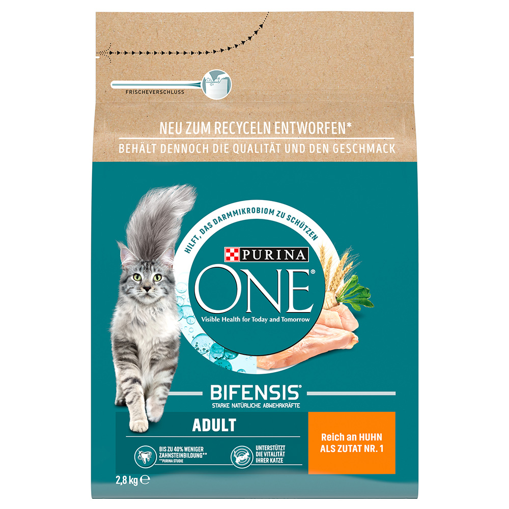 Fotografie produktu: Purina One Adult granule kuře, celozrnné obiloviny - 2,8 kg