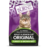 Burns Adult & Senior Cat Original Turkey & Brown Rice - 1.5kg