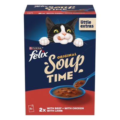 Felix Soup Time 6 x 48g