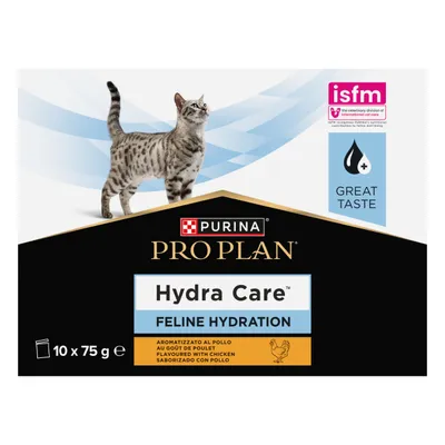 PURINA PRO PLAN Hydra Care Feline Hydration - 10 x 75g