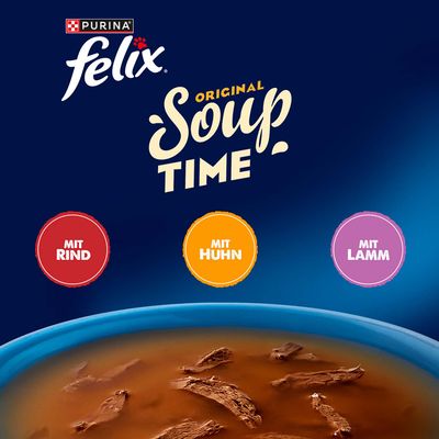 Sparpaket Felix Soup 24 x 48 g - Geschmacksvielfalt vom Land