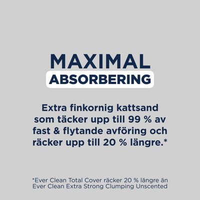 Ever Clean® Total Cover Clumping - Unscented kattsand