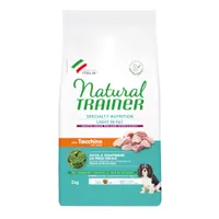 Natural Trainer Light in Fat Adult Small & Toy con Tacchino Crocchette cane - 2 kg
