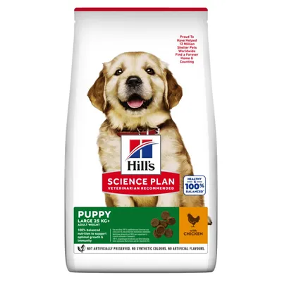 Hill's Science Plan Puppy <1 Large Breed Chicken - säästöpakkaus: 3 x 2,5 kg
