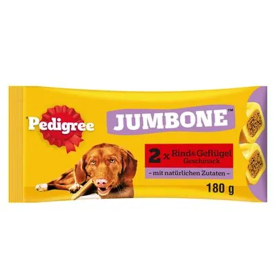 Pedigree Jumbone Medium - пилешко 6 x 2 броя (6 х 180 г)