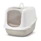 Savic Katzentoilette Nestor Jumbo mocca / weiß
