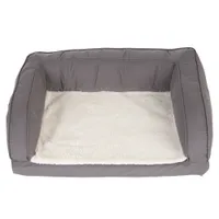 Orthopedische Hondenbank Grijs - L 140 x B 80 x H 32 cm - Hondenbank Grijs (Maat XL)